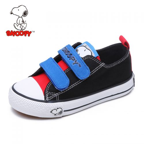 Baskets enfants en toile SNOOPY pour printemps - semelle vulcanisation Ref 1034797