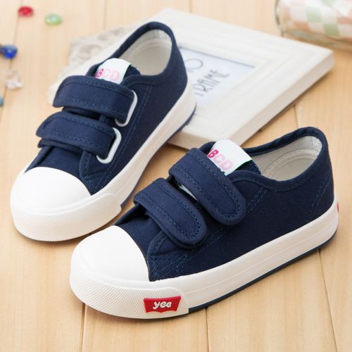Baskets enfants en toile pour printemps - semelle caoutchouc Ref 1034980