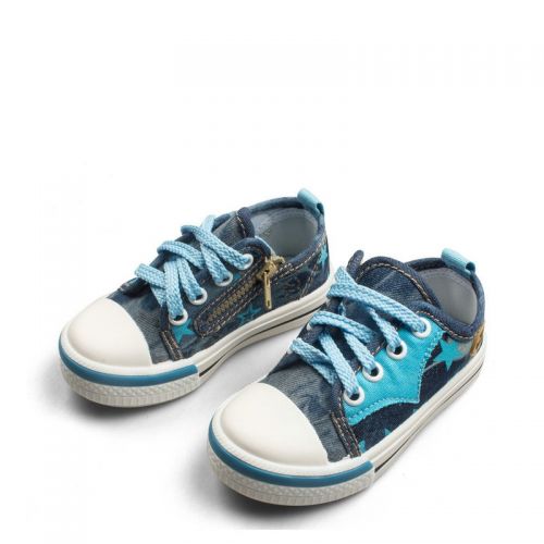Baskets enfants en toile pour printemps - semelle fond composite Ref 1035193