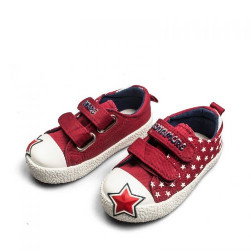 Baskets enfants en toile pour printemps - semelle caoutchouc Wear Ref 1035220