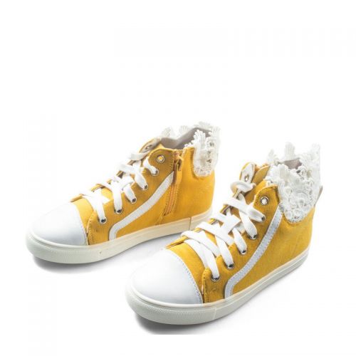 Baskets enfants en toile pour printemps - semelle vulcanisation Ref 1035244
