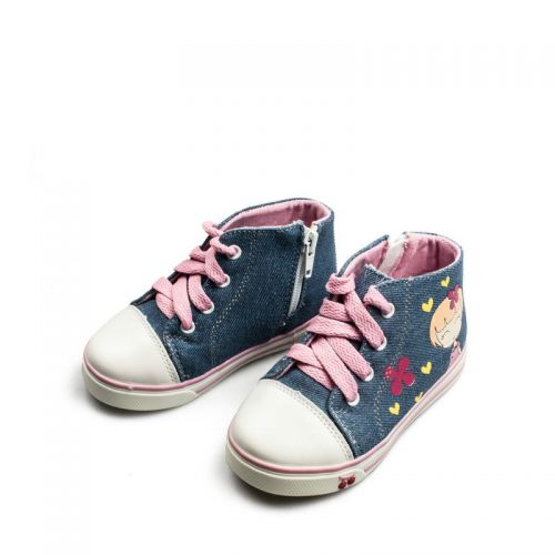Baskets enfants en toile pour printemps - semelle fond composite Ref 1035266