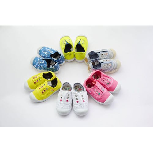 Baskets enfants en toile pour printemps - semelle fond composite Ref 1035273