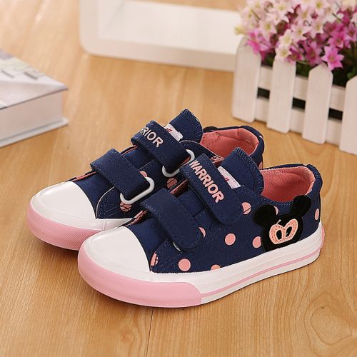 Baskets enfants en toile WARRIOR pour printemps - semelle caoutchouc antidérapant Ref 1035316