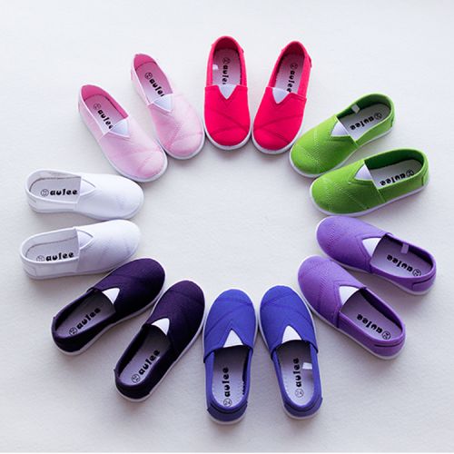 Baskets enfants en toile pour printemps - Ref 1035660