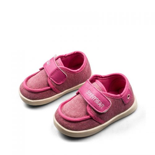 Baskets enfants en toile pour printemps - semelle fond composite Ref 987366
