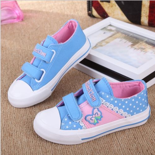 Baskets enfants en toile LLXAOXION pour été - semelle caoutchouc Ref 987444