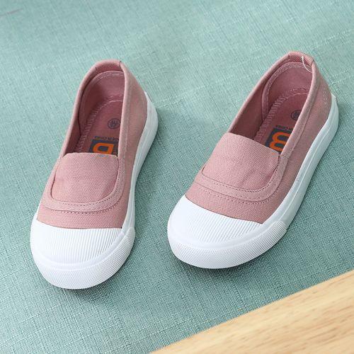 Baskets enfants en toile pour printemps - semelle caoutchouc naturel Ref 987461