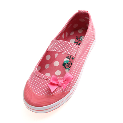 Baskets enfants en toile pour printemps - semelle caoutchouc Ref 987674