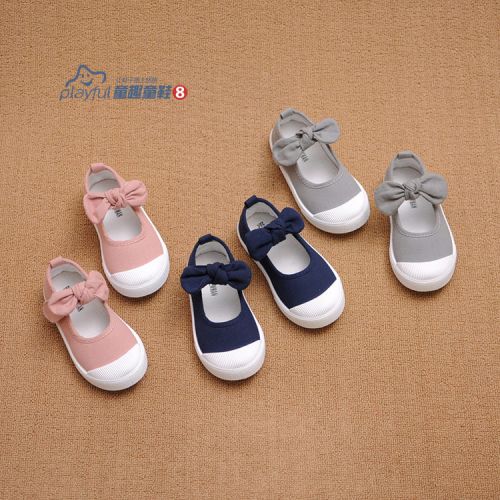 Baskets enfants en toile BELLA NEWMAN pour printemps - semelle fond composite Ref 987886
