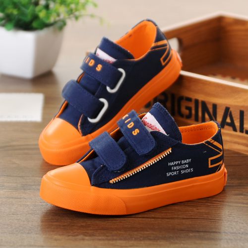Baskets enfants en toile WARRIOR pour printemps - semelle caoutchouc Ref 987973