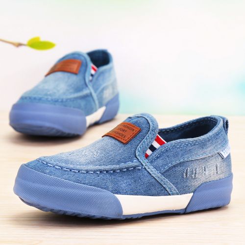Baskets enfants en toile pour printemps - semelle caoutchouc naturel Ref 988039