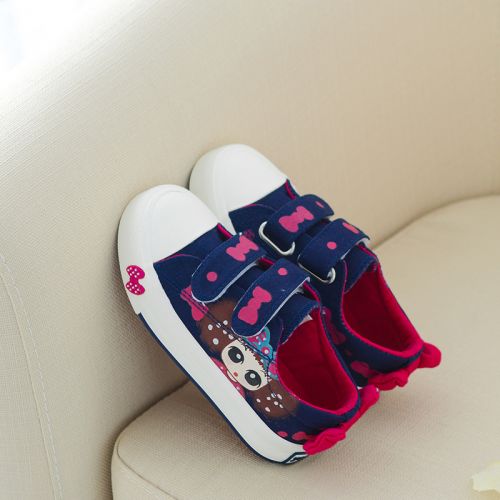 Baskets enfants en toile pour printemps - semelle caoutchouc Wear Ref 988291