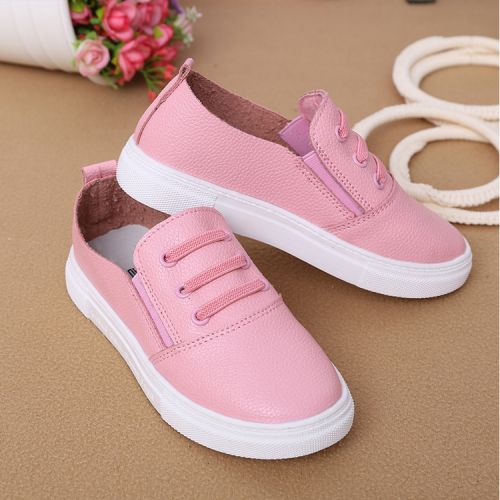 Baskets enfants en toile pour printemps - semelle caoutchouc Ref 988550