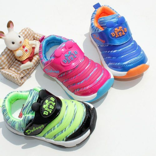 Baskets enfants pour printemps - semelle caoutchouc Ref 988599