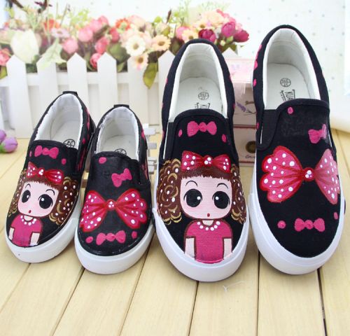 Baskets enfants en toile pour printemps - Ref 988626