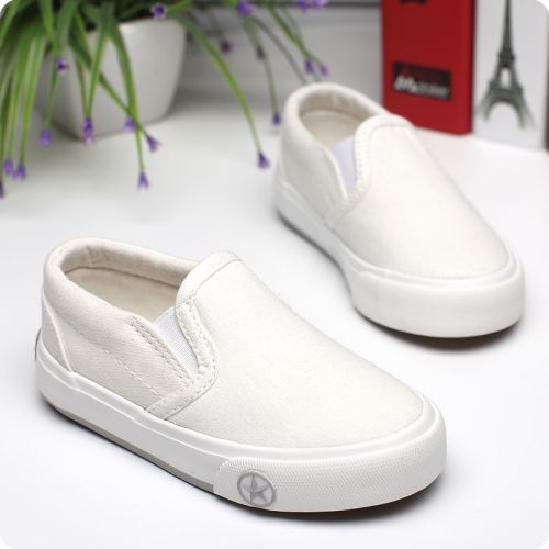 Baskets enfants en toile pour printemps - semelle caoutchouc Ref 988675