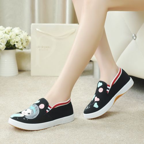 Baskets enfants en toile pour printemps - semelle caoutchouc Ref 988701