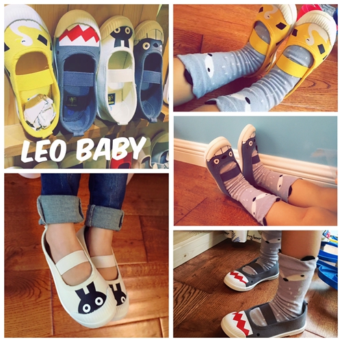 Baskets enfants en toile LEO BABY pour Toute saison - Ref 988734