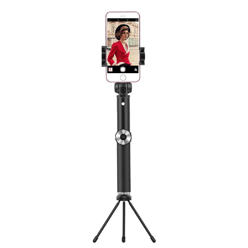 Bâton selfie en ABS + alliage d aluminium - Ref 3386661