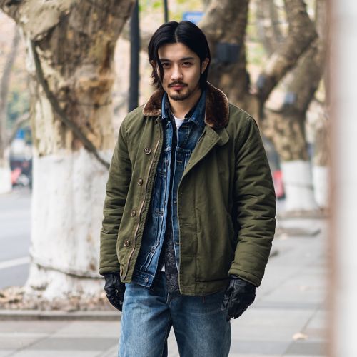 Blouson chaud pour Homme en Coton - Ref 3112550