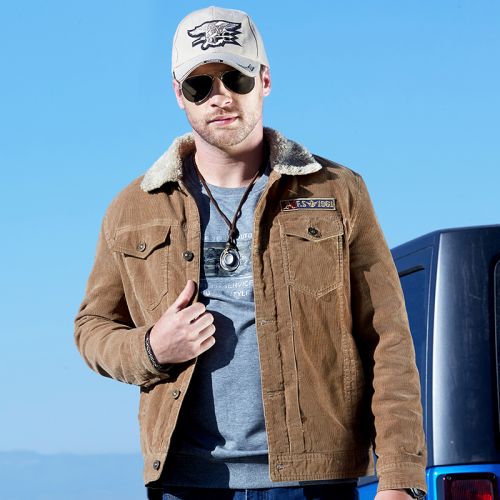 Blouson chaud pour Homme JEEP CHARIOT CHAR en Coton - Ref 3112772