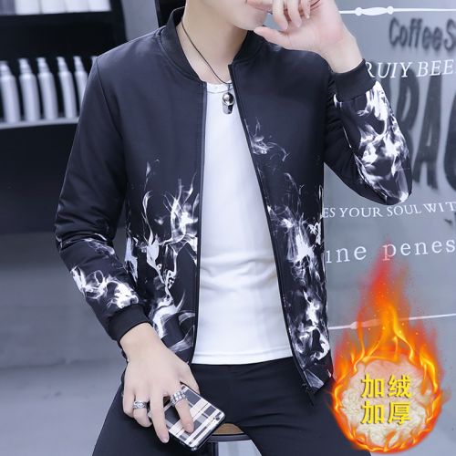 Blouson chaud pour Homme LUO DU en Polyester - Ref 3113369