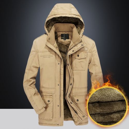 Blouson chaud pour Homme ZHAN en Coton - Ref 3114643