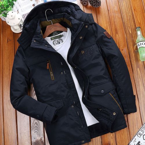 Blouson chaud pour Homme ZHAN en Nylon - Ref 3115076