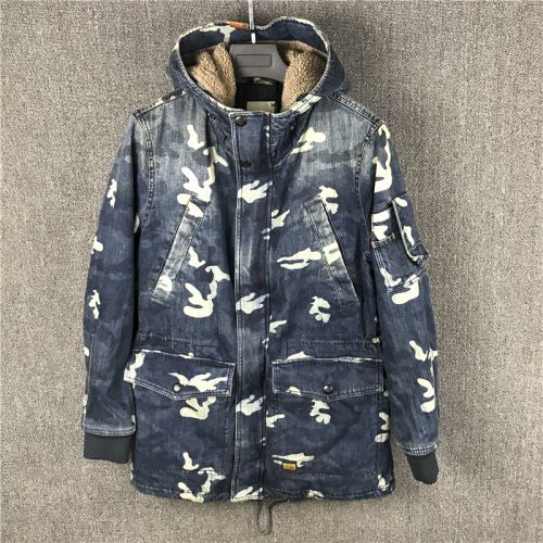Blouson chaud pour Homme ABLE JEANS en Coton - Ref 3115256