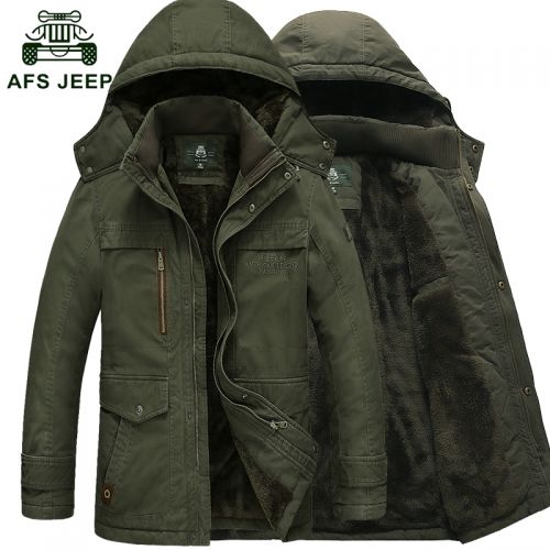 Blouson chaud pour Homme ZHAN en Coton - Ref 3115557