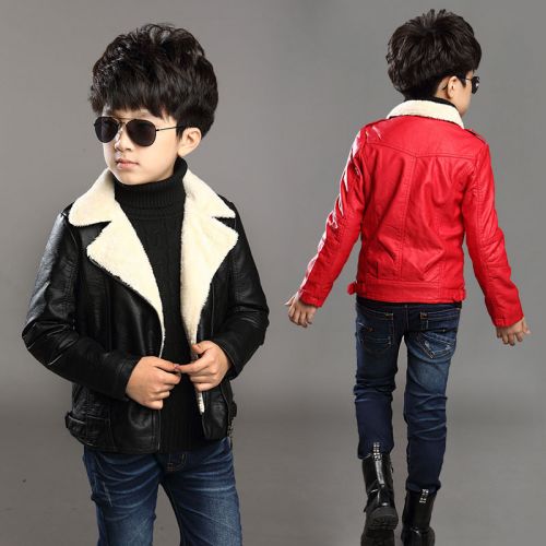 Blouson enfant en cuir PU - Ref 2159409
