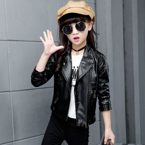 Blouson enfant en cuir PU - Ref 2159634