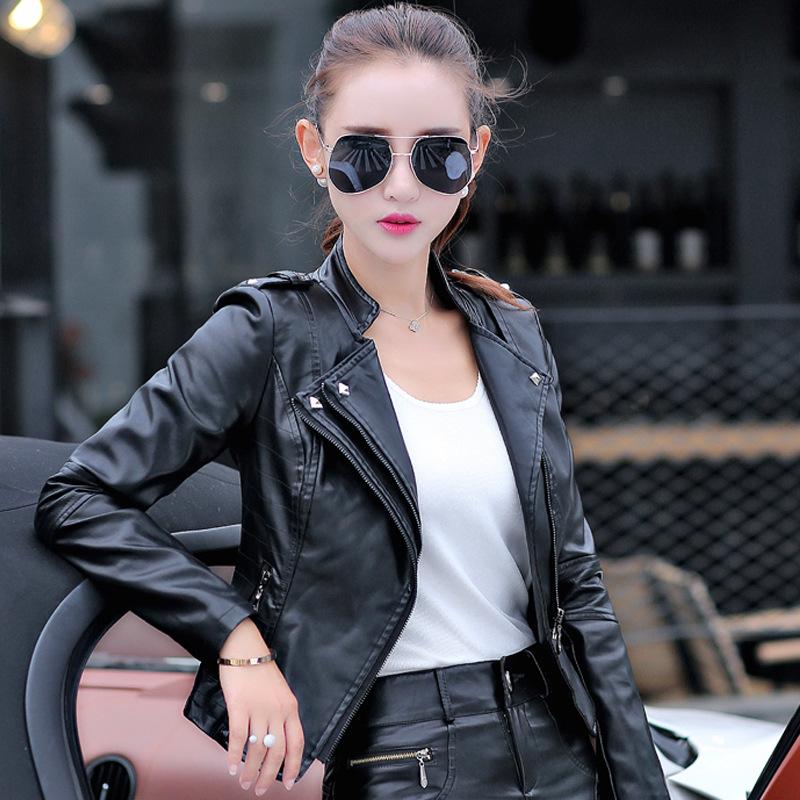 Blouson femme KASHIDI CASIDI en PU - Ref 3320940