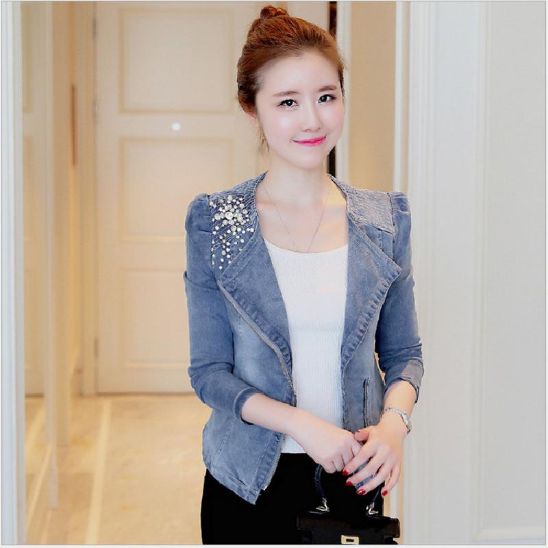 Blouson femme en Denim - Ref 3321165
