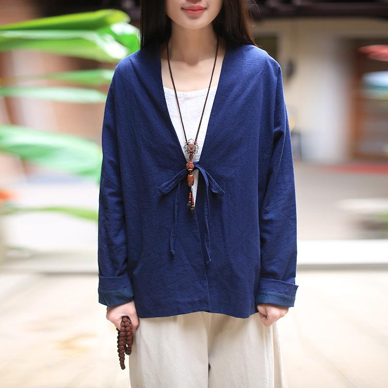 Blouson femme en Coton et lin - Ref 3321363