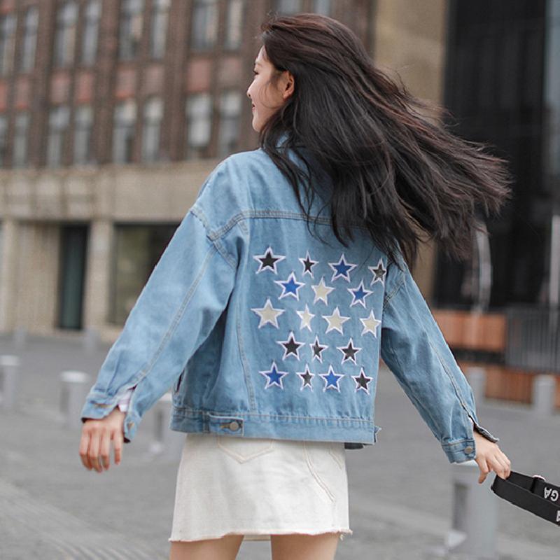 Blouson femme MI YIXIN Cow-boy - Ref 3321397
