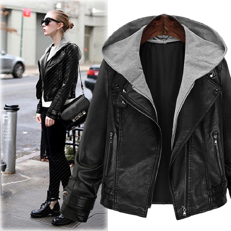 Blouson femme DONEMETO en Cuir de coton PU - Ref 3321745