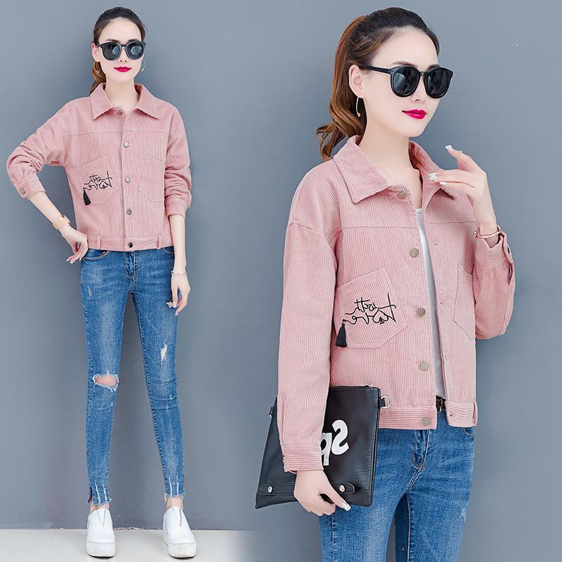 Blouson femme en Velours côtelé - Ref 3322128