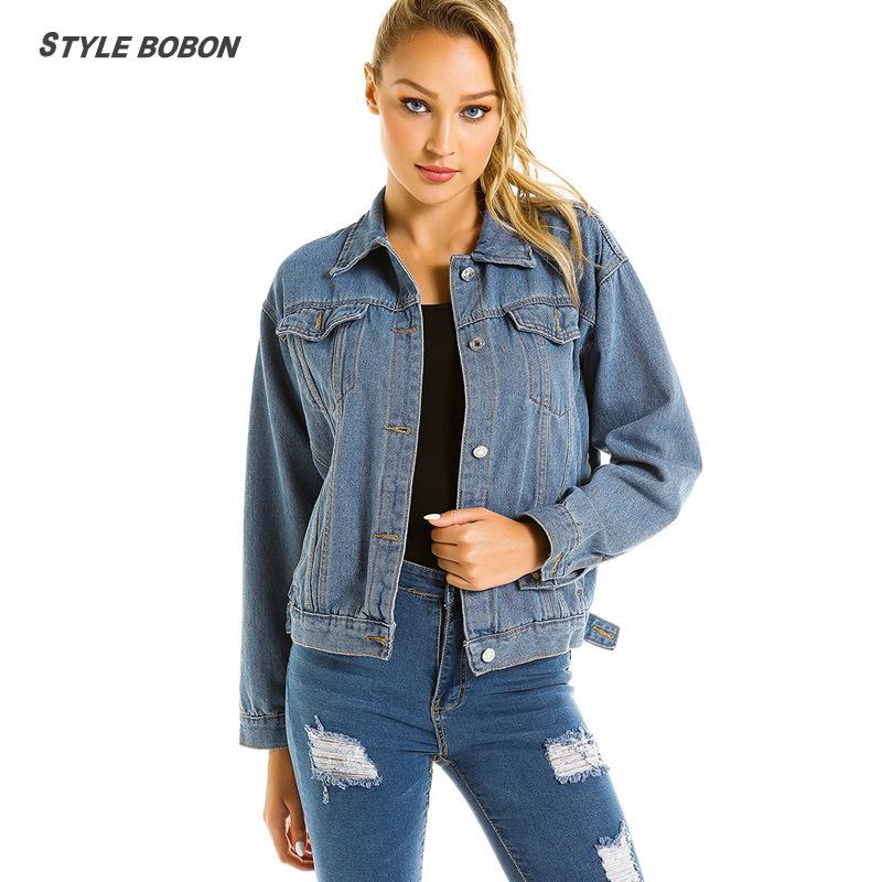 Blouson femme en Denim - Ref 3322146