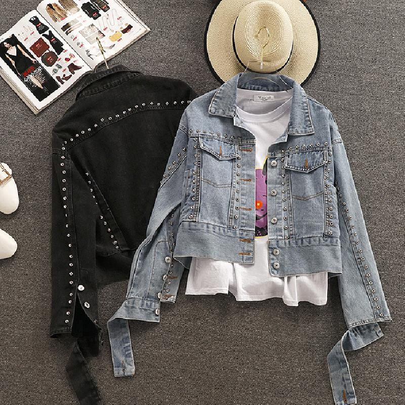 Blouson femme en Denim - Ref 3322244