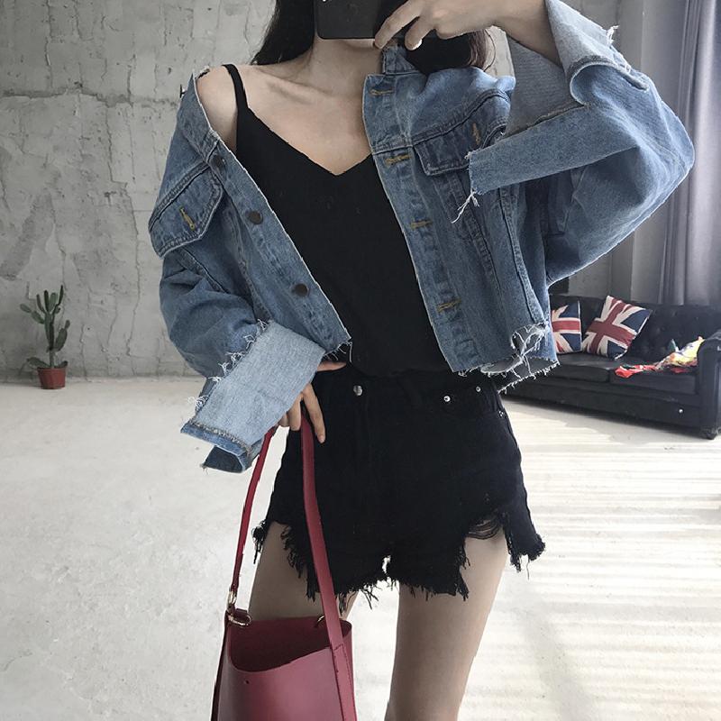 Blouson femme en Denim - Ref 3322735