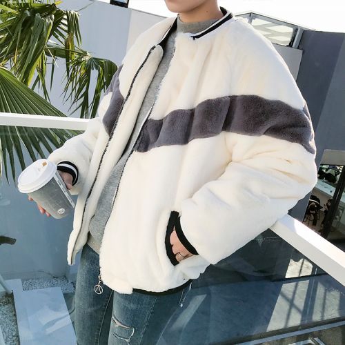 Blouson hiver pour Homme en Cheveux de lapin - Ref 3112455