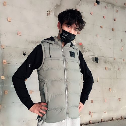 Blouson hiver pour Homme en Coton polyester - Ref 3112841