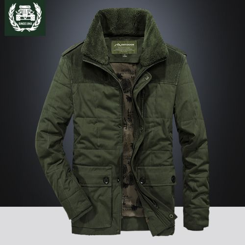 Blouson hiver pour Homme ZHAN en Coton - Ref 3113032
