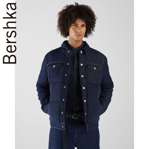 Blouson hiver pour Homme BERSHKA - Ref 3113349
