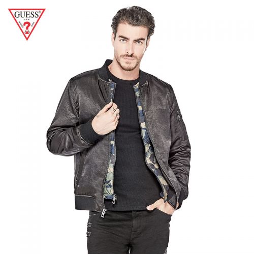 Blouson hiver pour Homme GUESS en Polyester - Ref 3113684