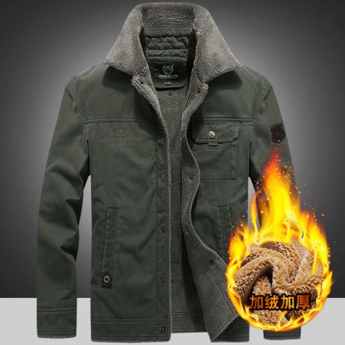 Blouson hiver pour Homme ZHAN en Coton - Ref 3114766