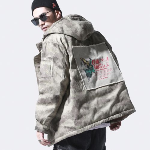 Blouson hiver pour Homme en Coton - Ref 3114781