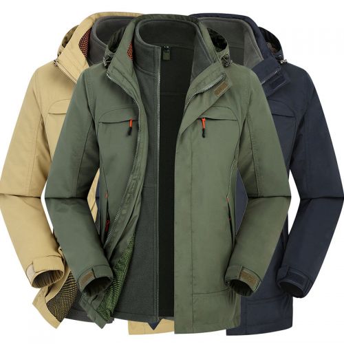 Blouson hiver pour Homme ZHAN - Ref 3115037